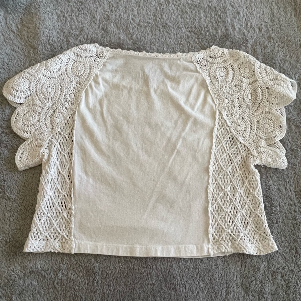Anthropologie Pilcro lace top - Picture 5 of 6